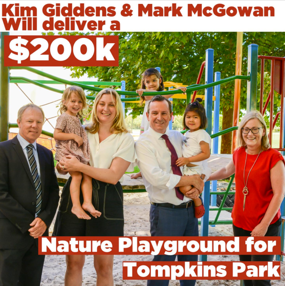 $200,000 Delivered for Playground at Tompkins Park - 2021 Election Commitment Main Image