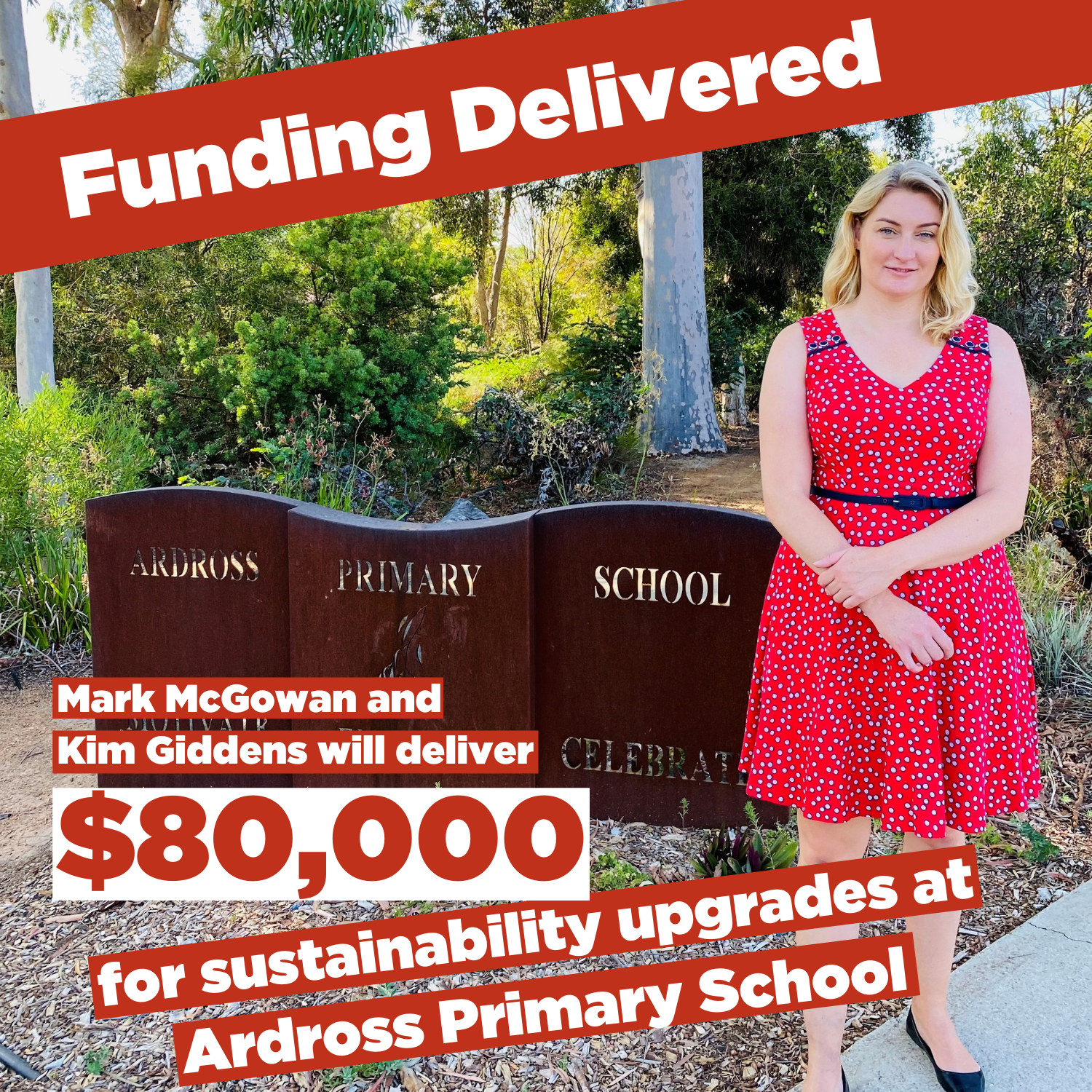 $80,000 for Sustainability Upgrades for Ardross Primary School Main Image