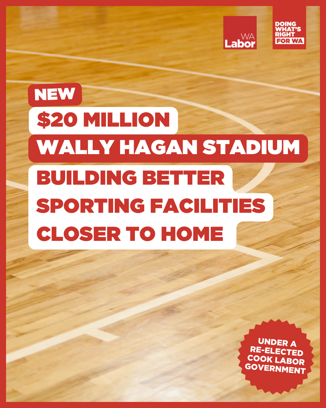 COMMITMENT - $20 Million for new Wally Hagan Stadium Main Image