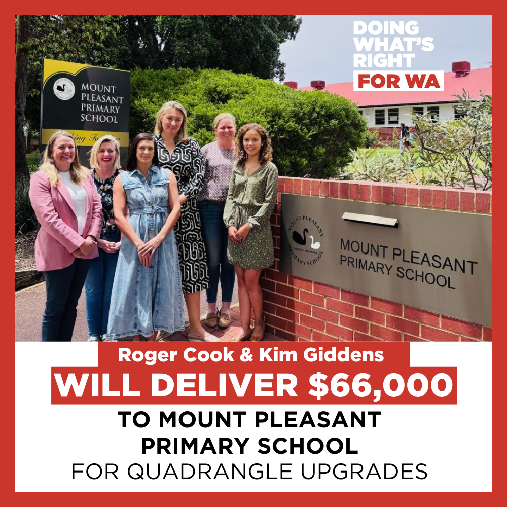$66,000 to Mount Pleasant Primary School Main Image