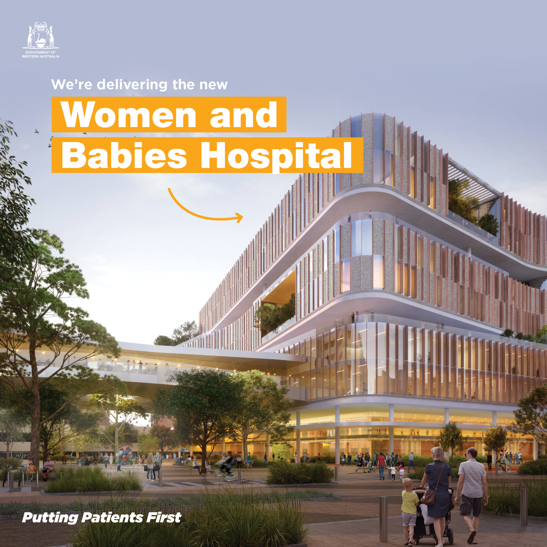 $1.8 Billion Commitment Towards a New Women and Babies Hospital Main Image