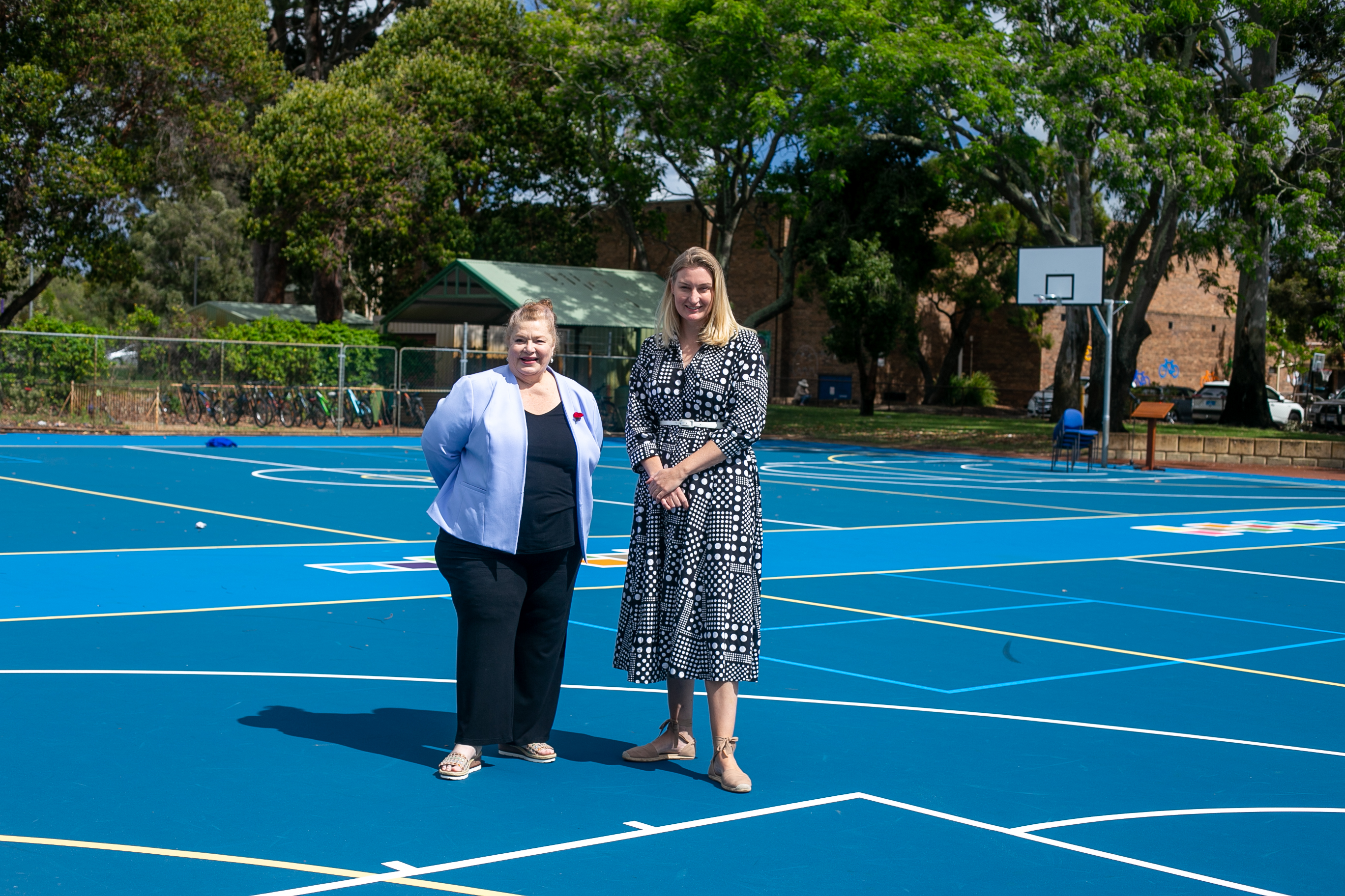Upgrades to Netball Courts at Brentwood Primary!  Main Image